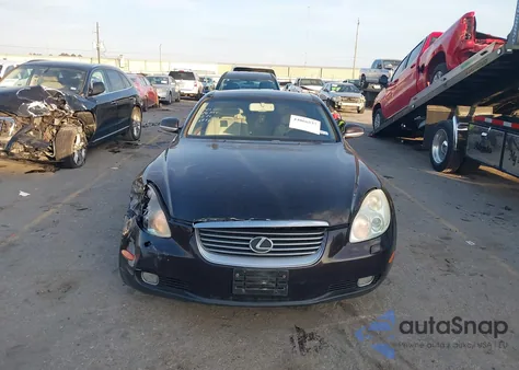 2002 Lexus Sc 430 из США, поврежденный, VIN JTHFN48Y120009112